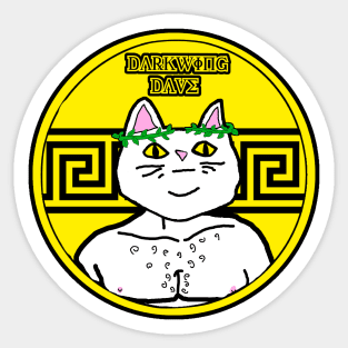 God Cat Coin Sticker